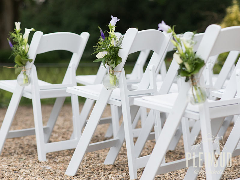 location chaise mariage