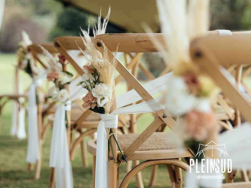 location chaise stremy mariage