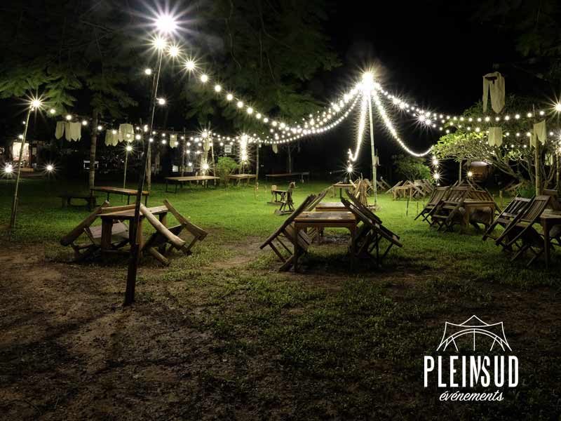 location eclairage guinguette