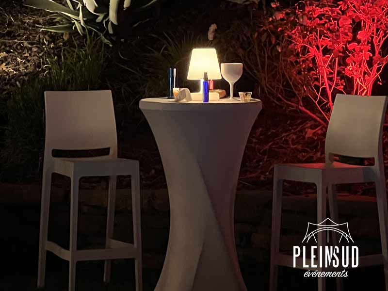 location table mange debout