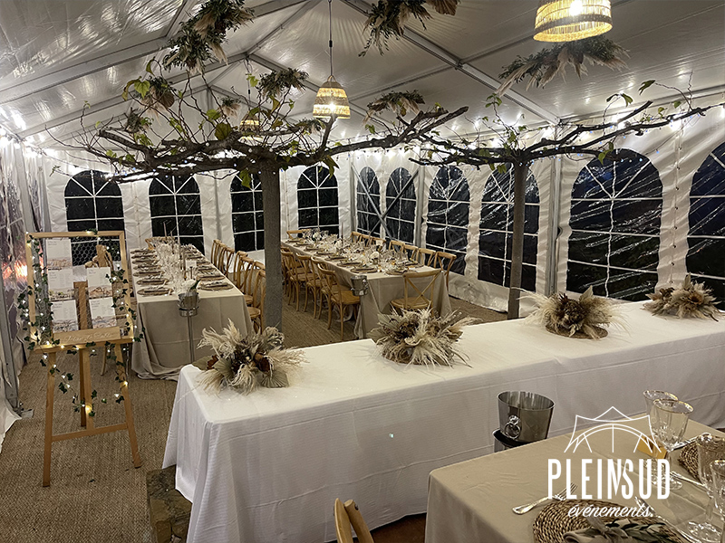 location tente reception 19