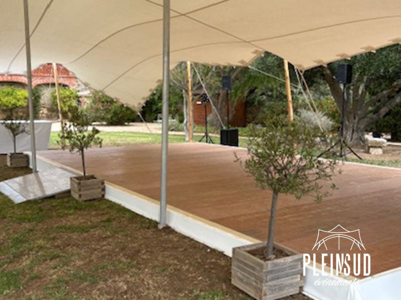 location tente reception 25