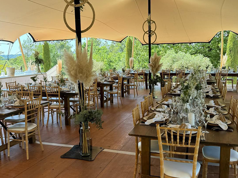 location tente reception 32